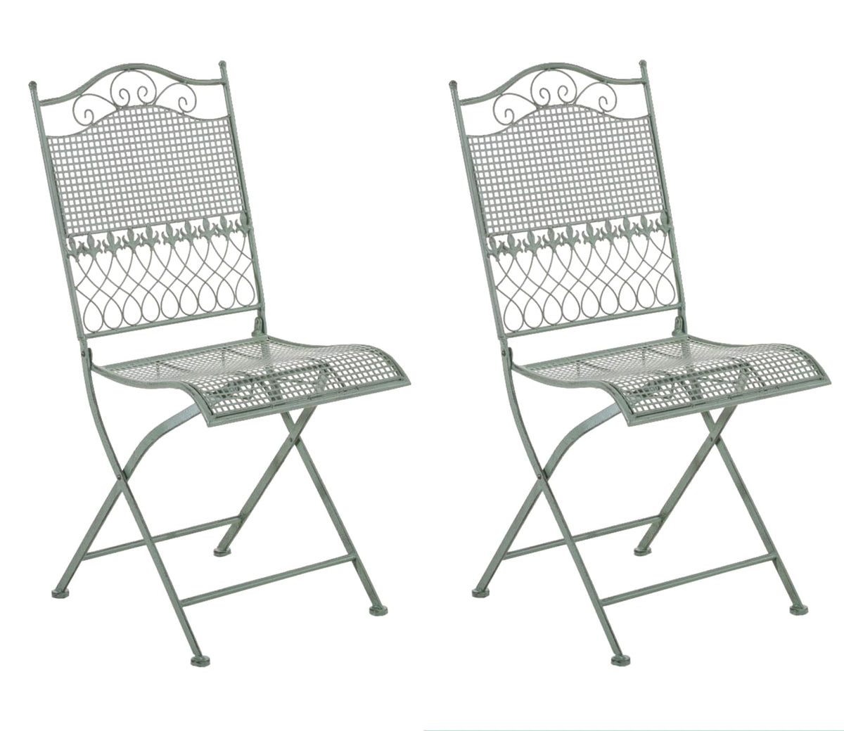 2er Set Gartenstühle Kiran