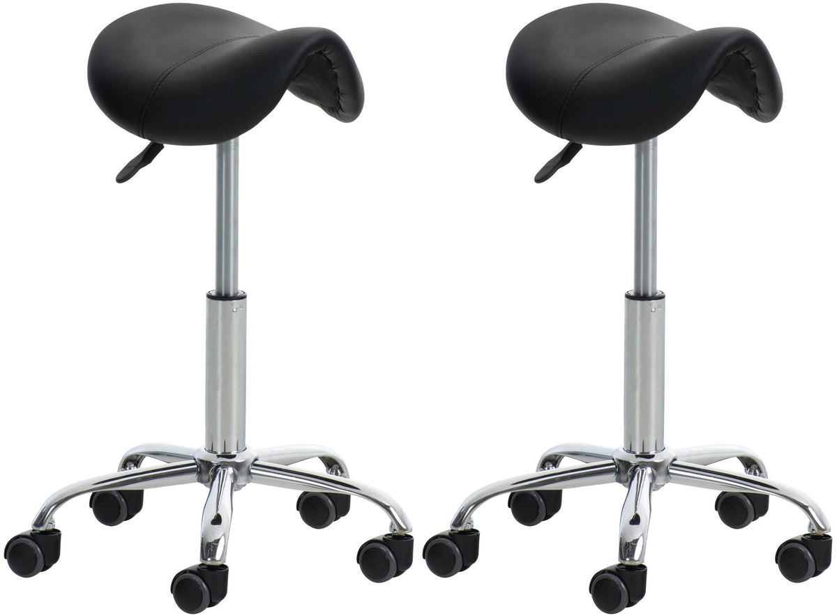 2er Set Arbeitshocker Reno Kunstleder