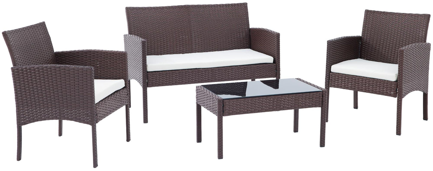Polyrattan Sitzgruppe Ramunda
