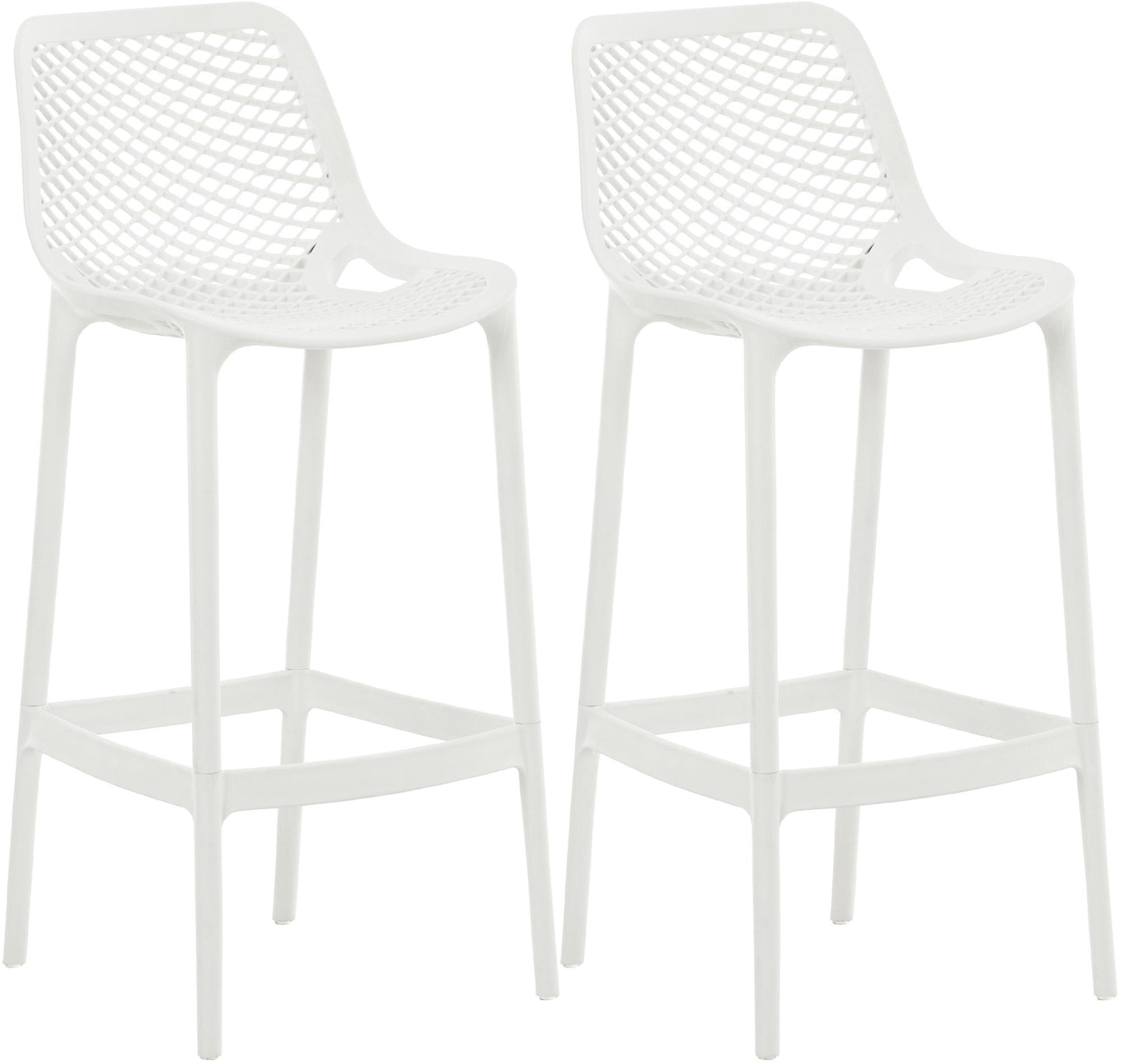 2er Set Outdoor Barhocker Air