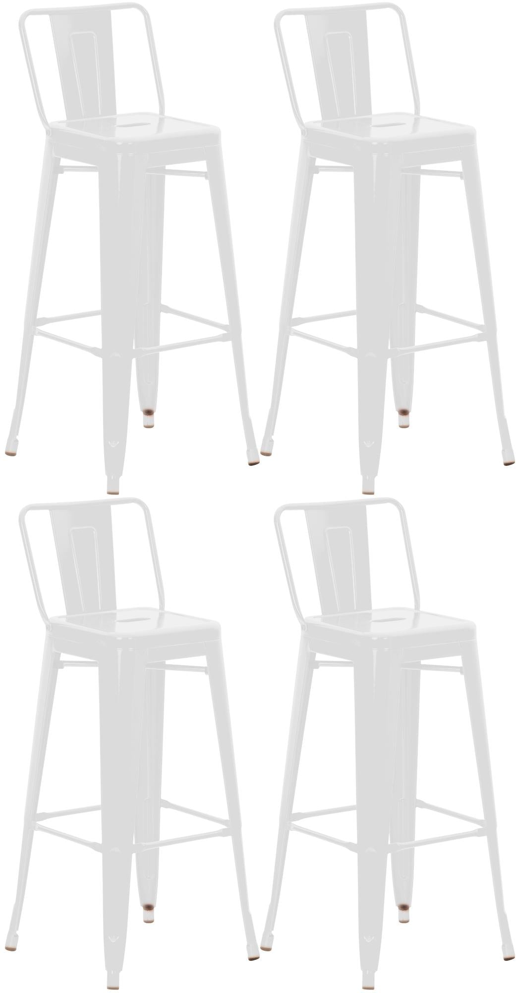 4er Set Barhocker Mason