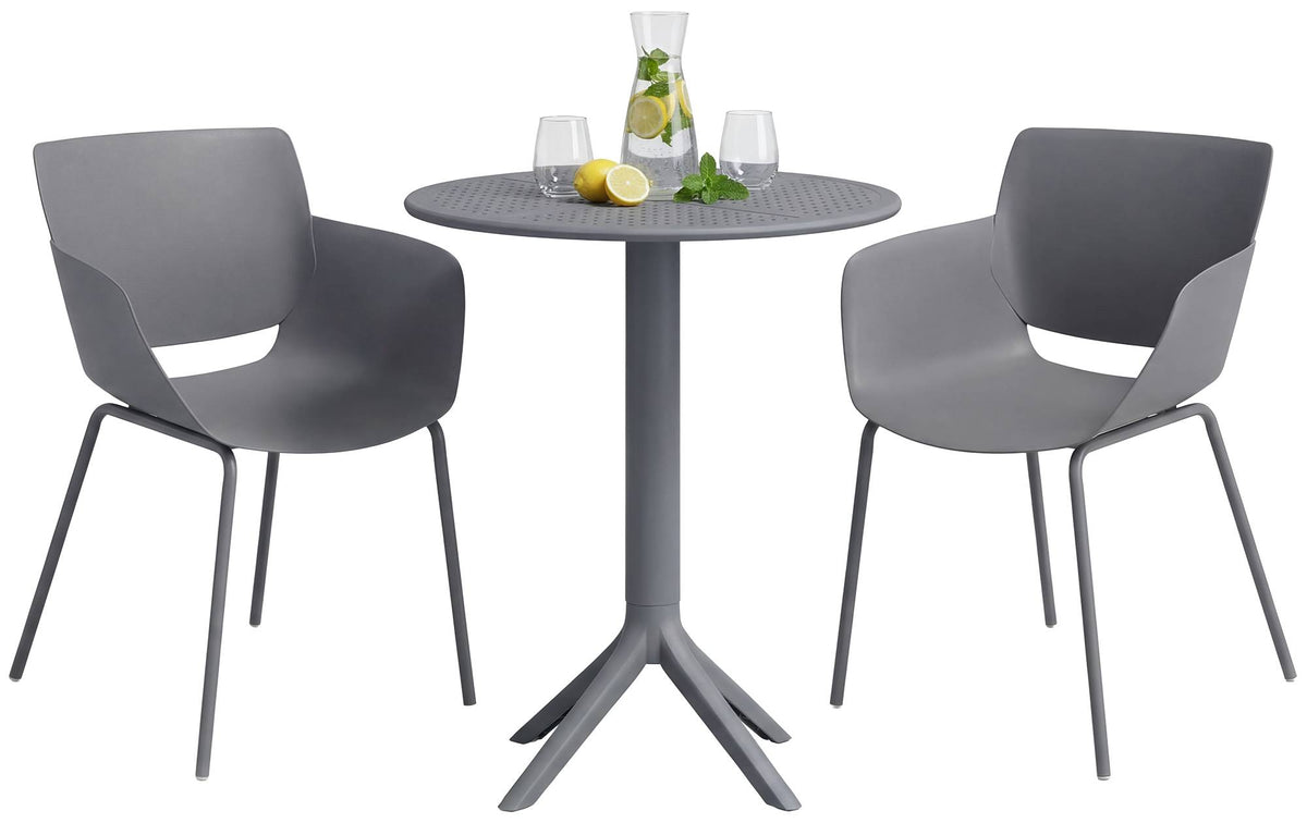 Gartenmöbel-Set Siora mit 2 Stühlen