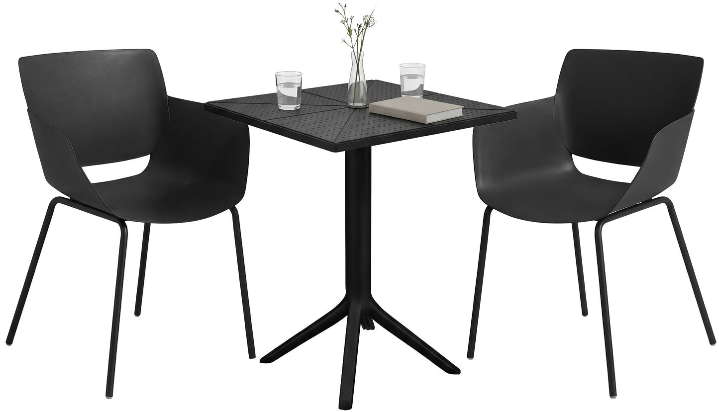 Gartenmöbel-Set Norva mit 2 Stühlen