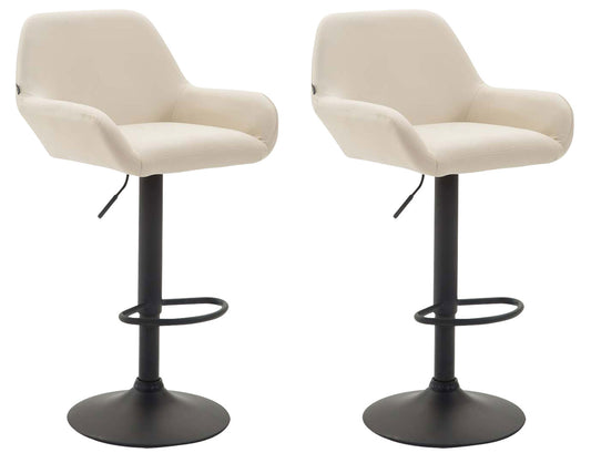 2er Set Barhocker Braga Kunstleder