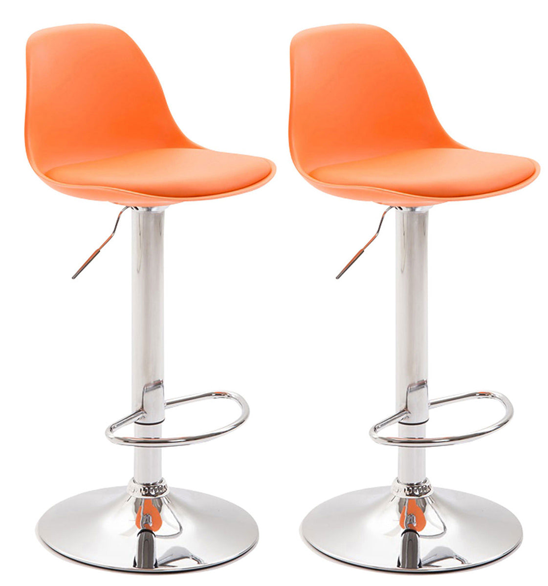2er Set Barhocker Kiel Kunststoff