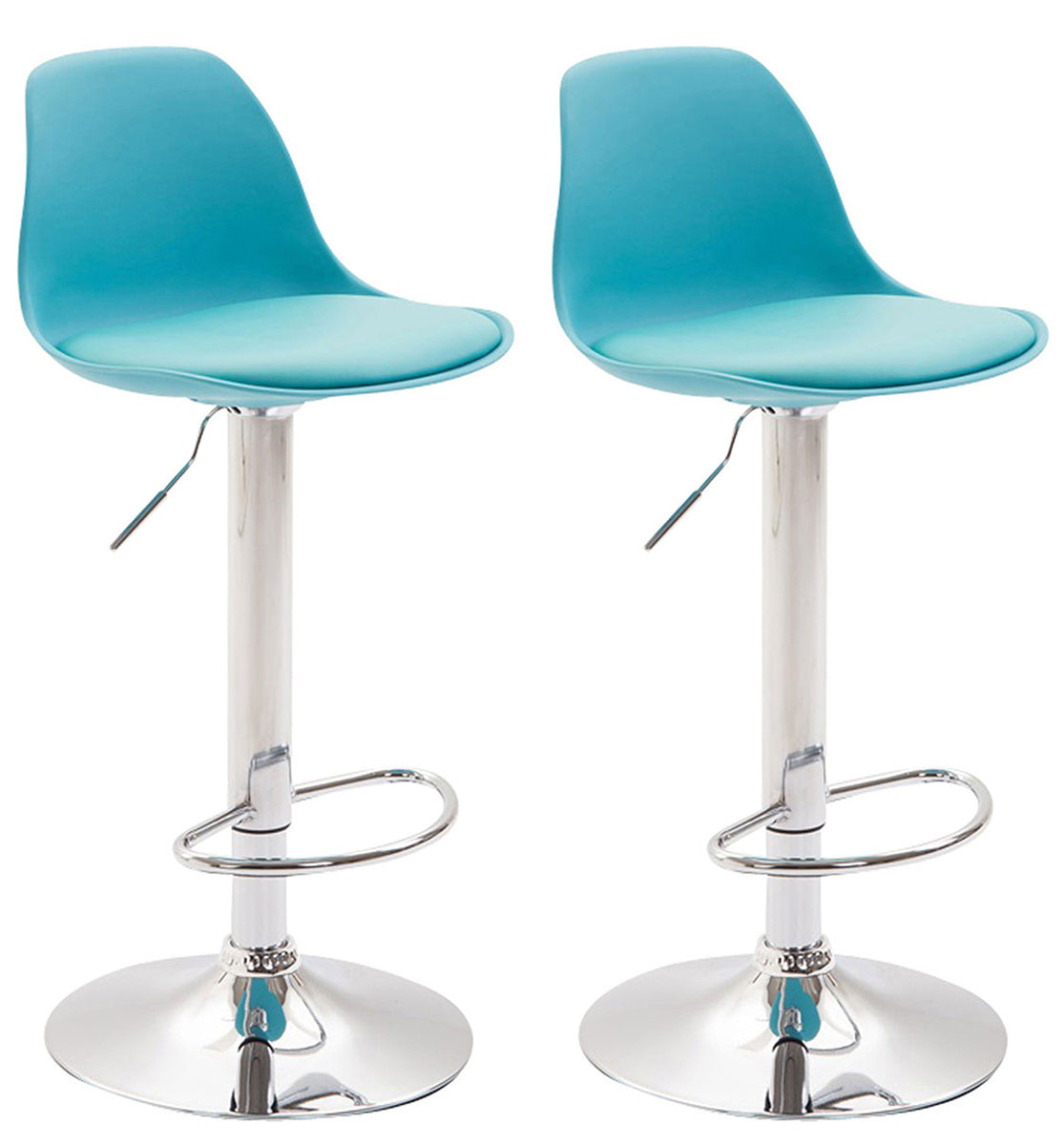 2er Set Barhocker Kiel Kunststoff