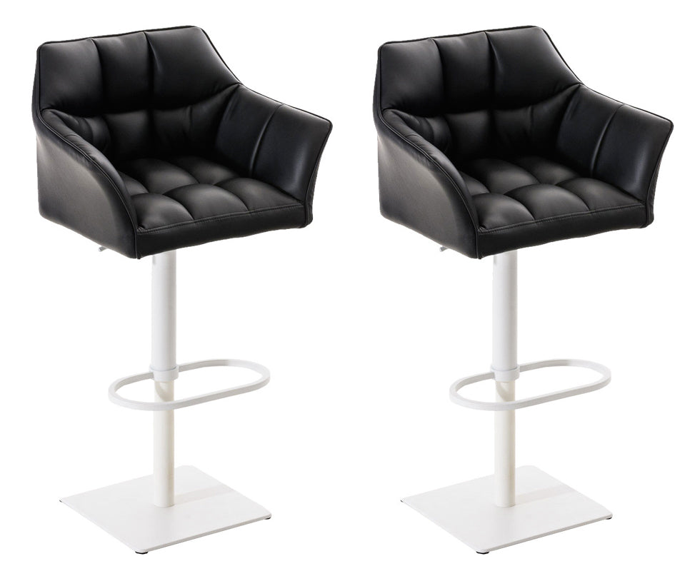 2er Set Barhocker Damaso Kunstleder