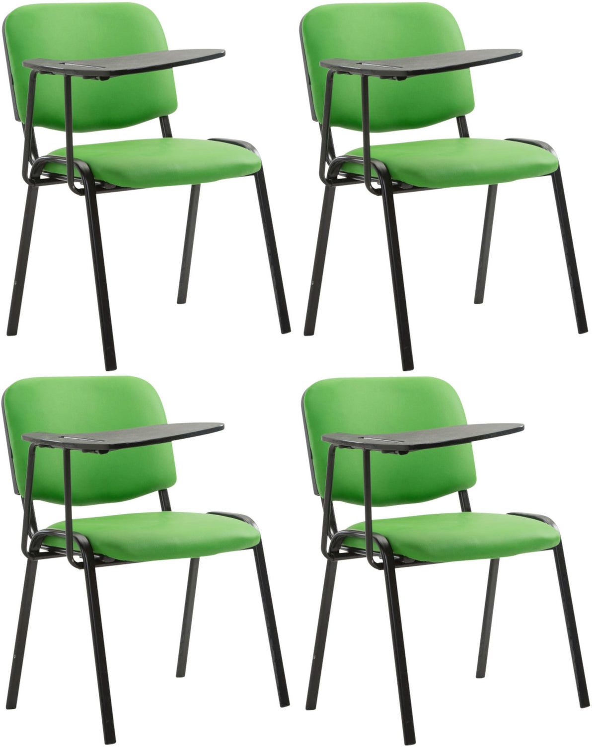 4er Set Stühle Ken mit Klapptisch Kunstleder