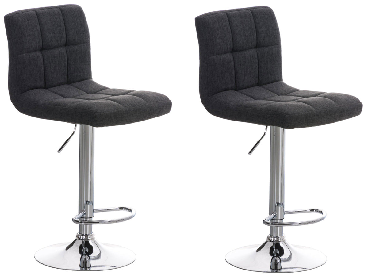 2er Set Barhocker Peru Stoff