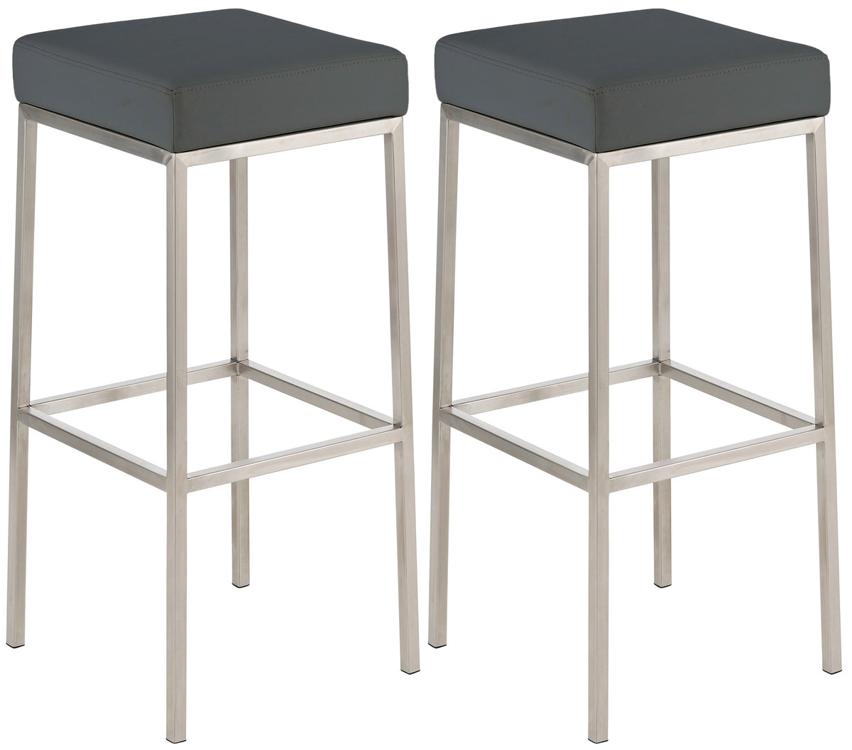 2er Set Barhocker Montreal Kunstlederbezug