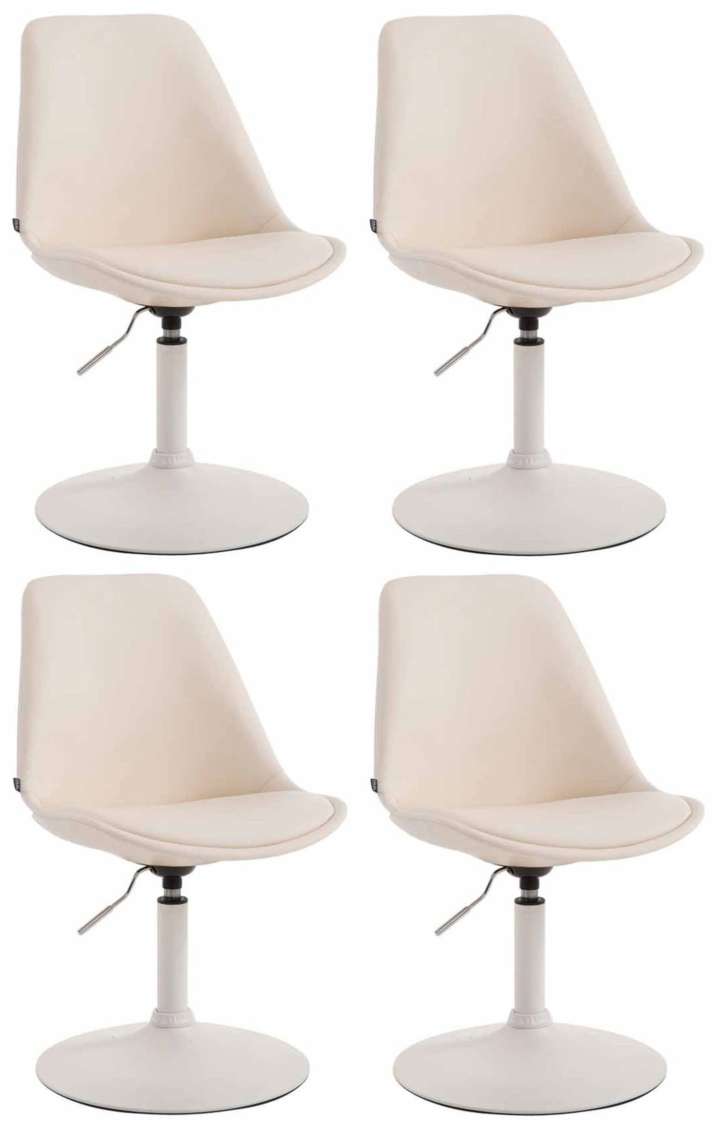 4er Set Esszimmerstühle Maverick Kunstleder