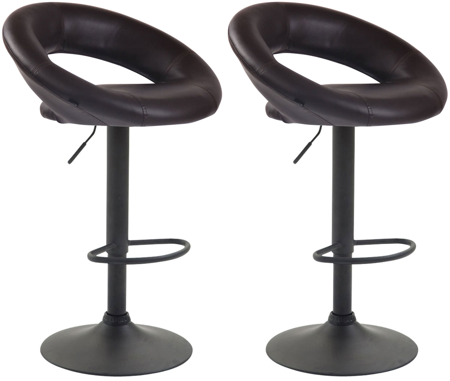 2er Set Barhocker Olinda Kunstleder