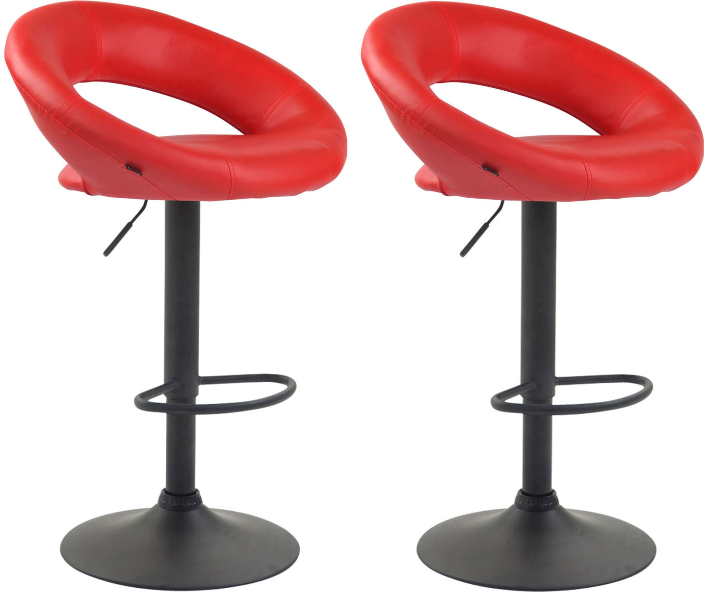 2er Set Barhocker Olinda Kunstleder