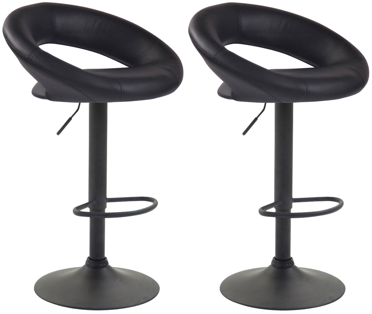 2er Set Barhocker Olinda Kunstleder