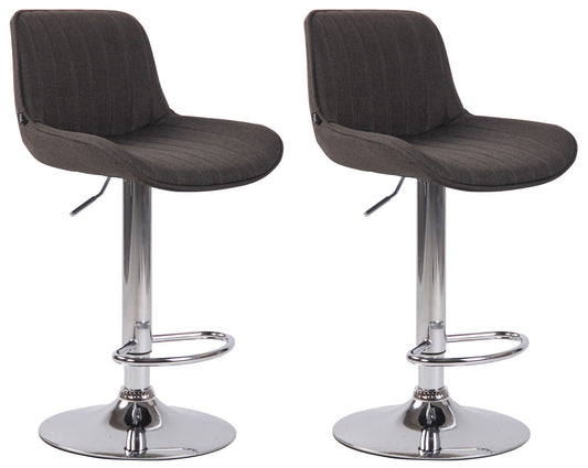 2er Set Barhocker Lentini Stoff