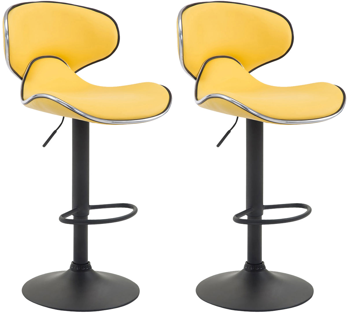 2er Set Barhocker Las Vegas Kunstleder