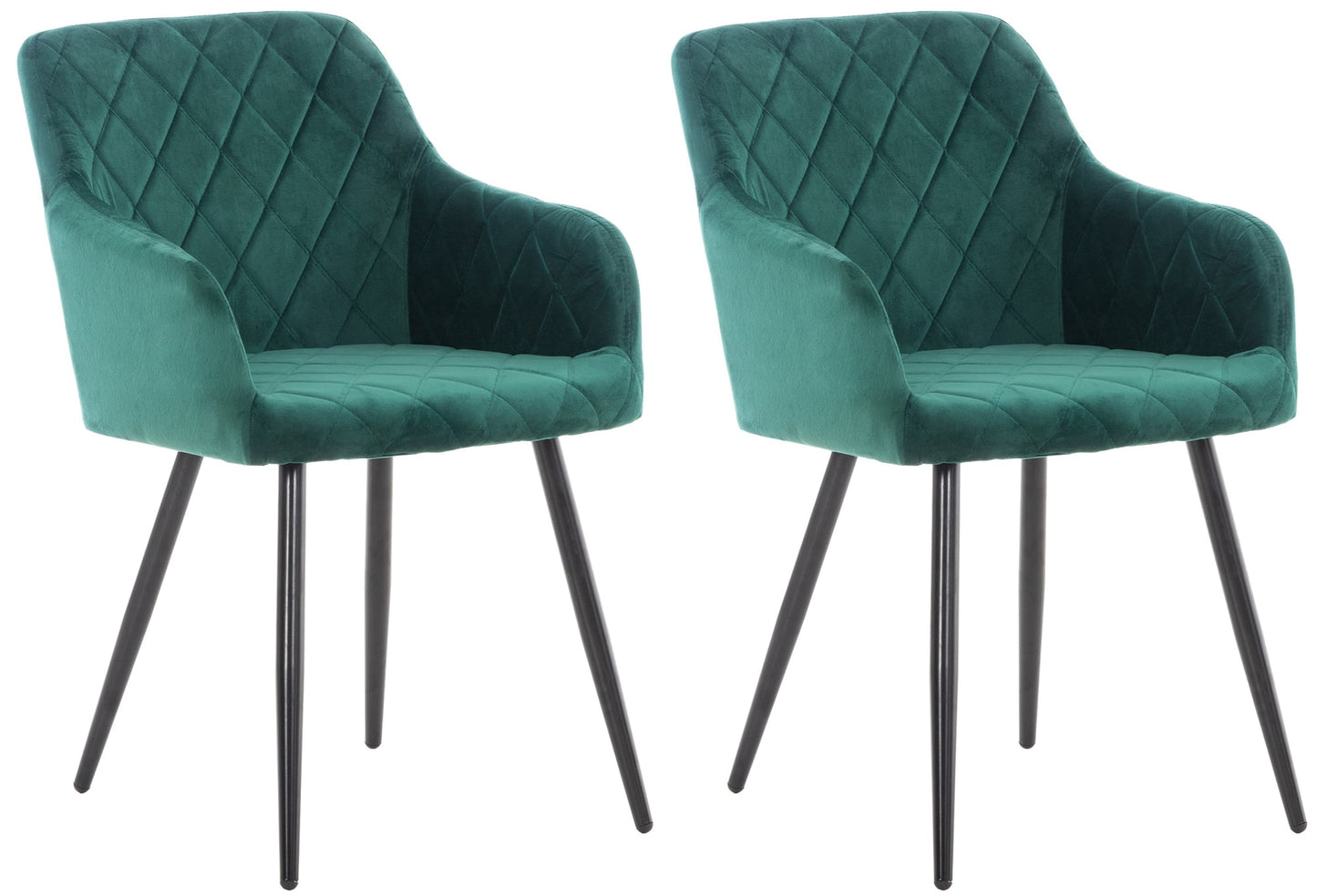 2er Set Esszimmerstuhl Shila