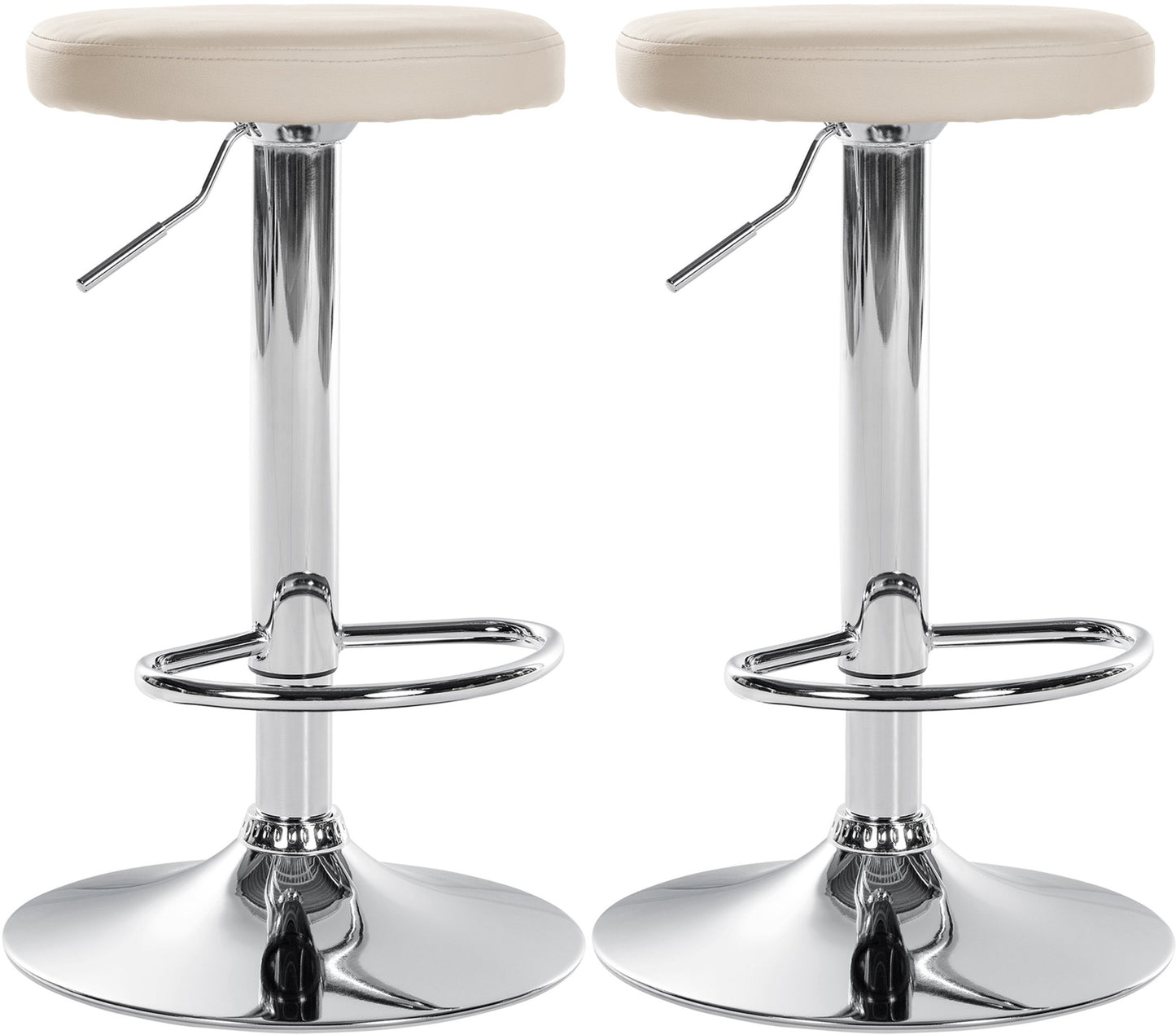 2er Set Barhocker Ponte Kunstleder