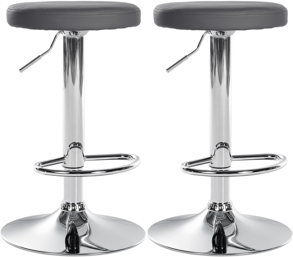 2er Set Barhocker Ponte Kunstleder