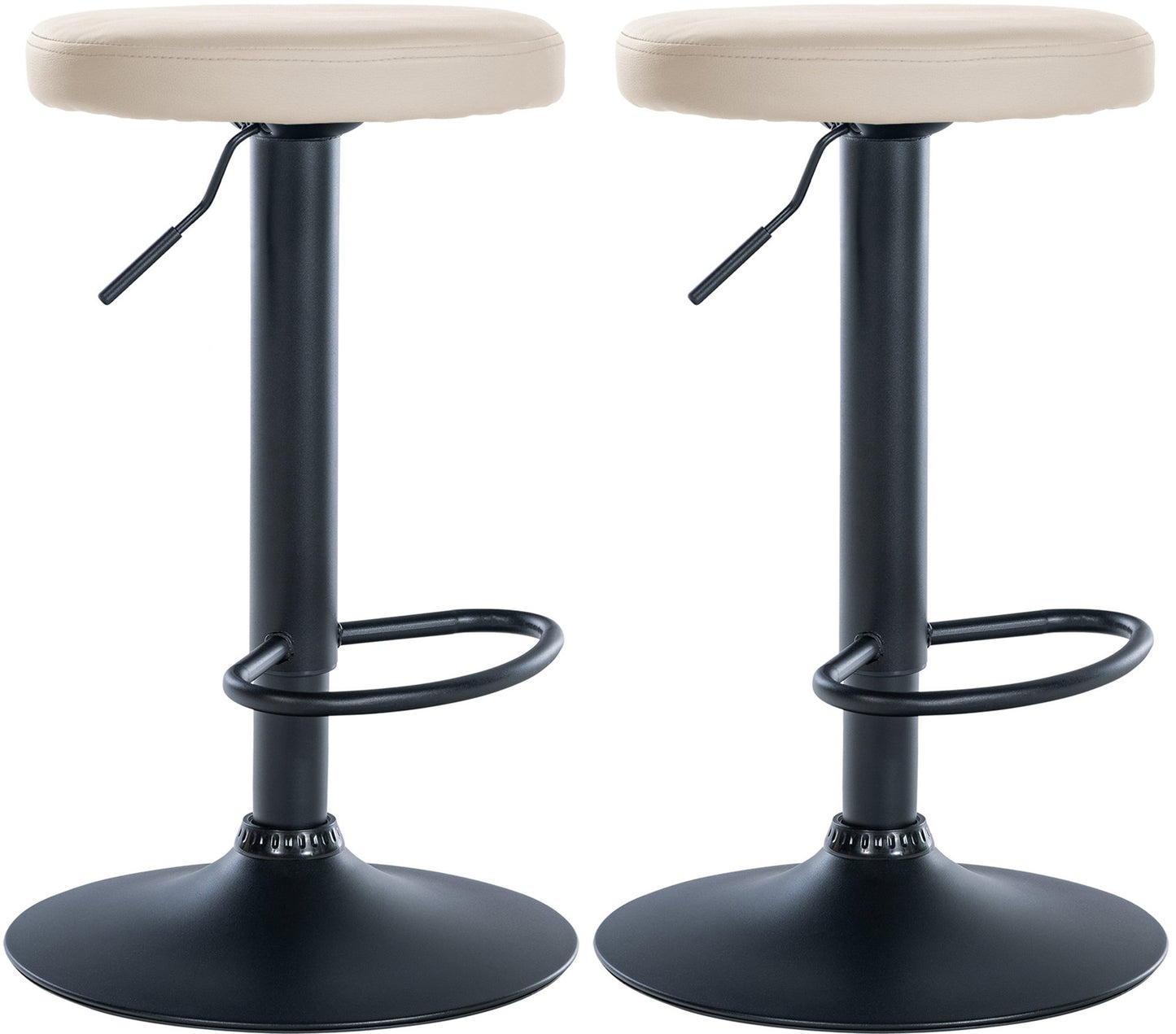 2er Set Barhocker Ponte Kunstleder