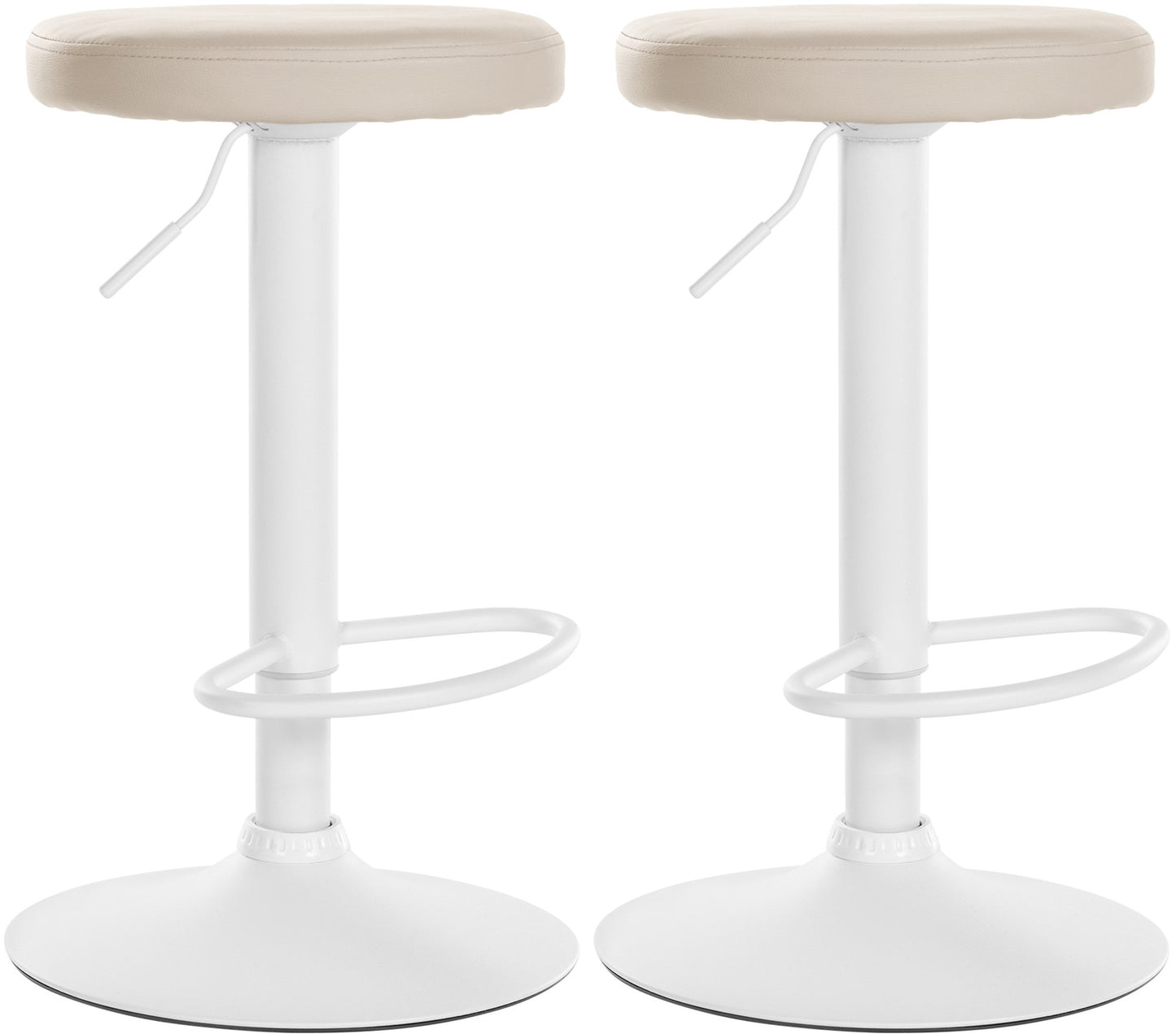 2er Set Barhocker Ponte Kunstleder