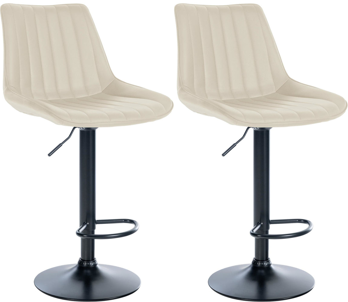 2er Set Barhocker Toni Kunstleder