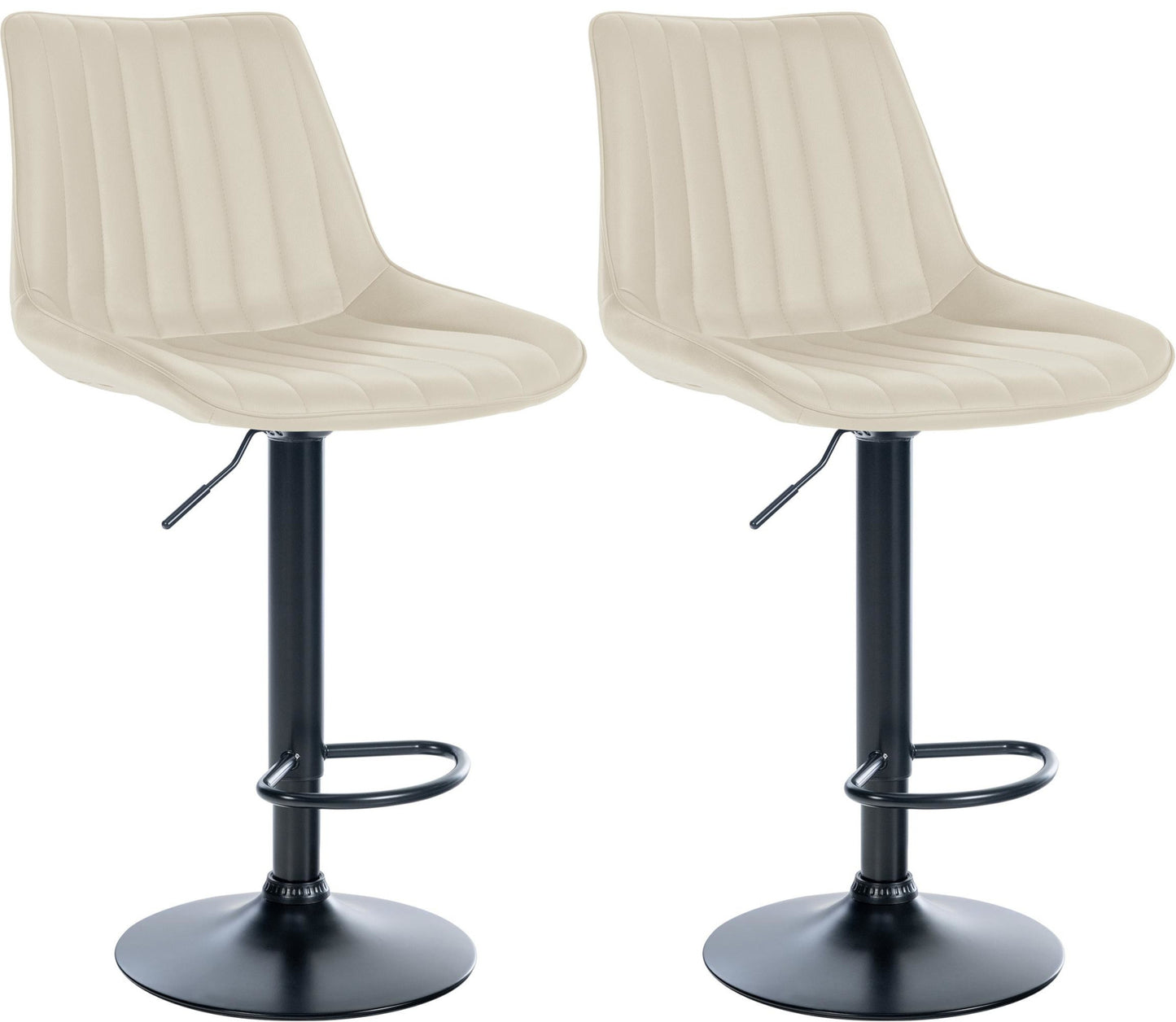 2er Set Barhocker Toni Kunstleder