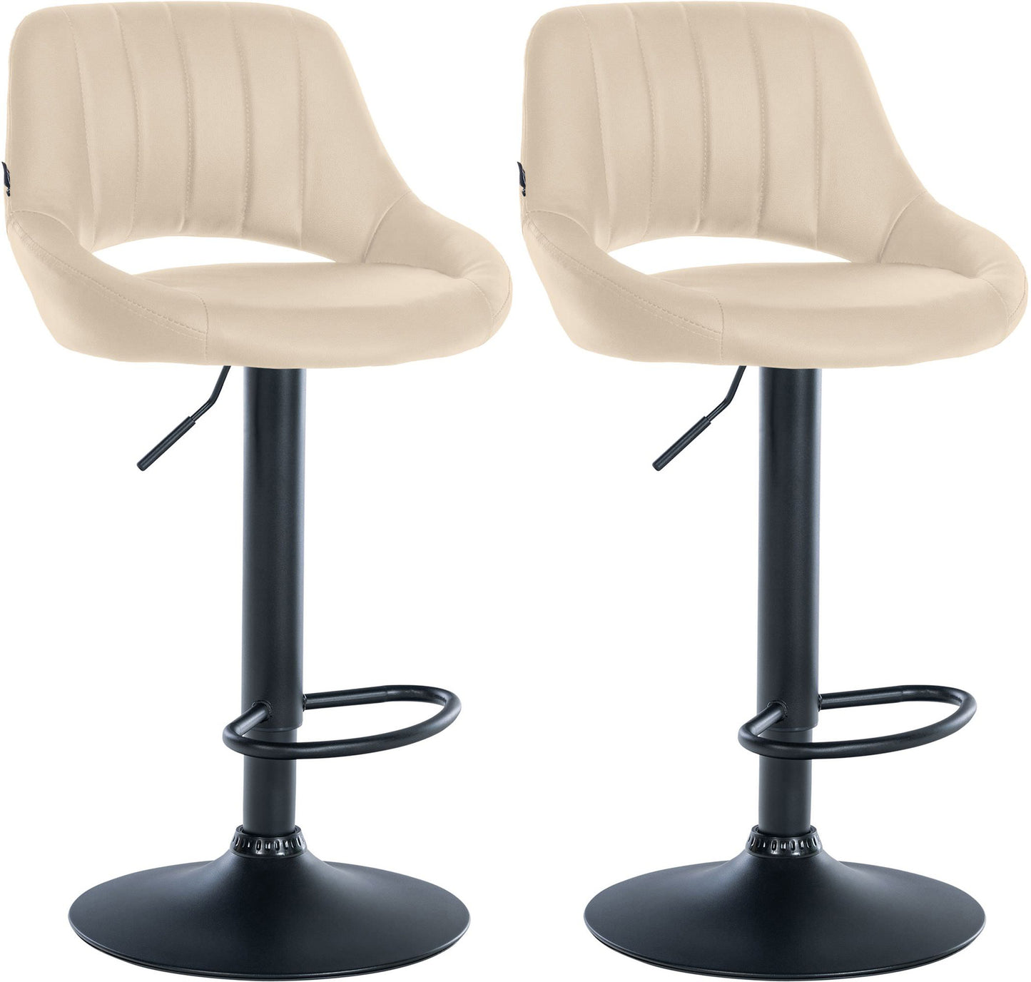 2er Set Barhocker Milet Kunstleder