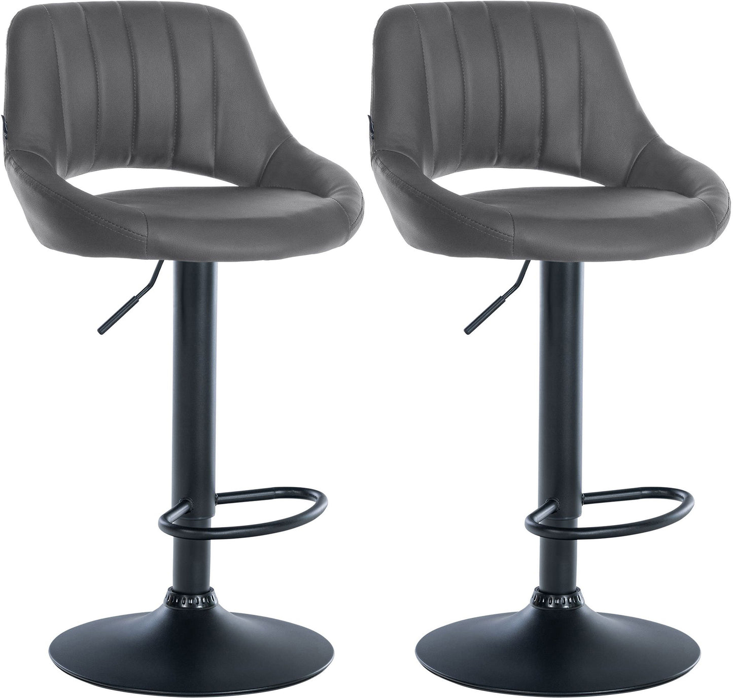 2er Set Barhocker Milet Kunstleder