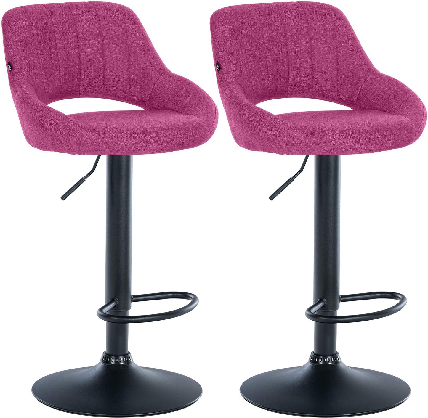 2er Set Barhocker Milet Stoff
