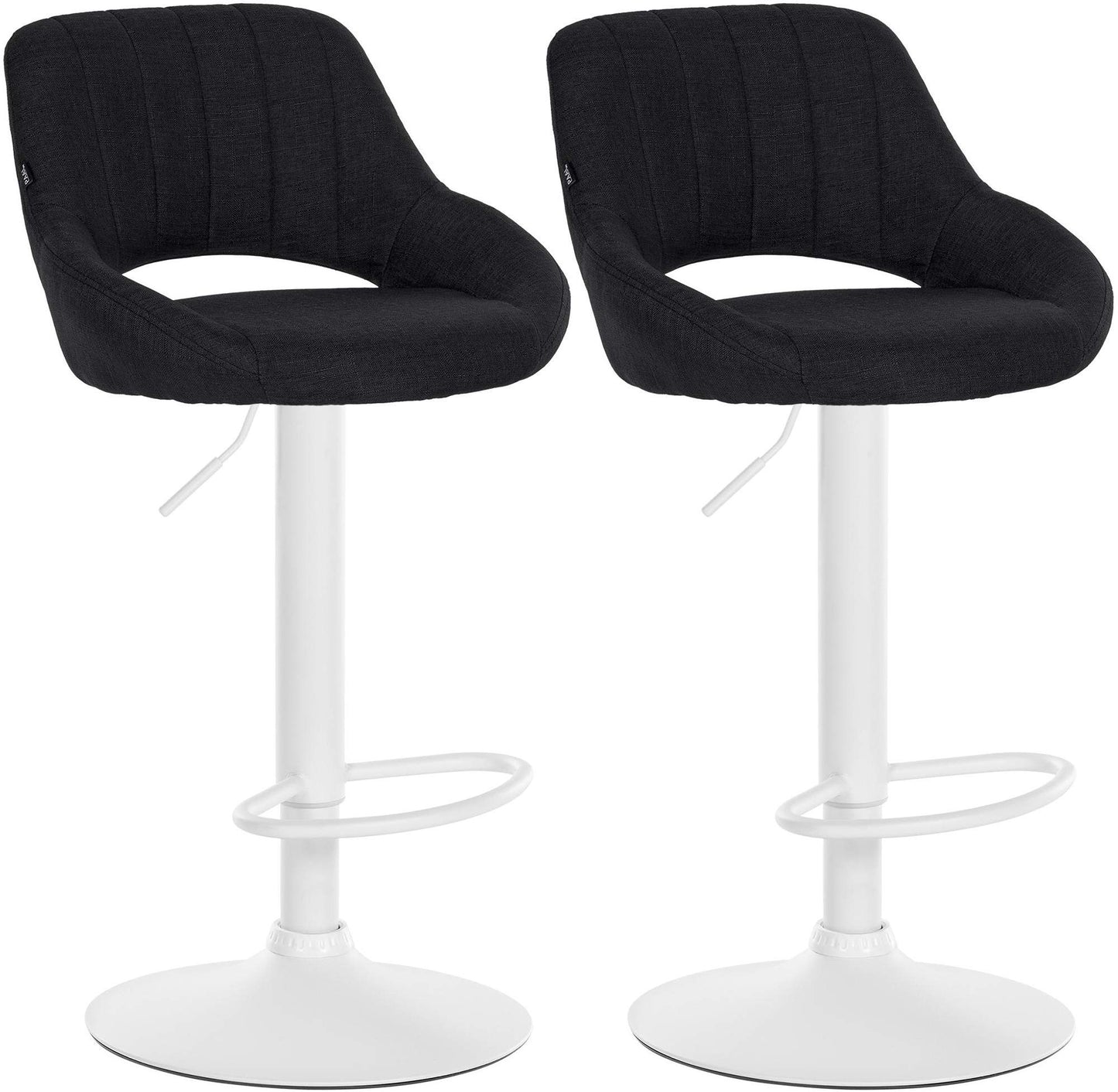2er Set Barhocker Milet Stoff