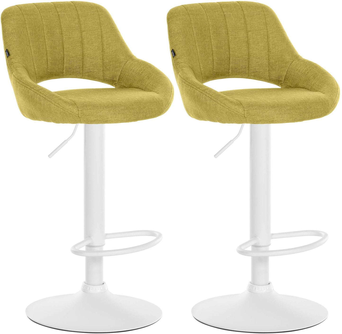 2er Set Barhocker Milet Stoff