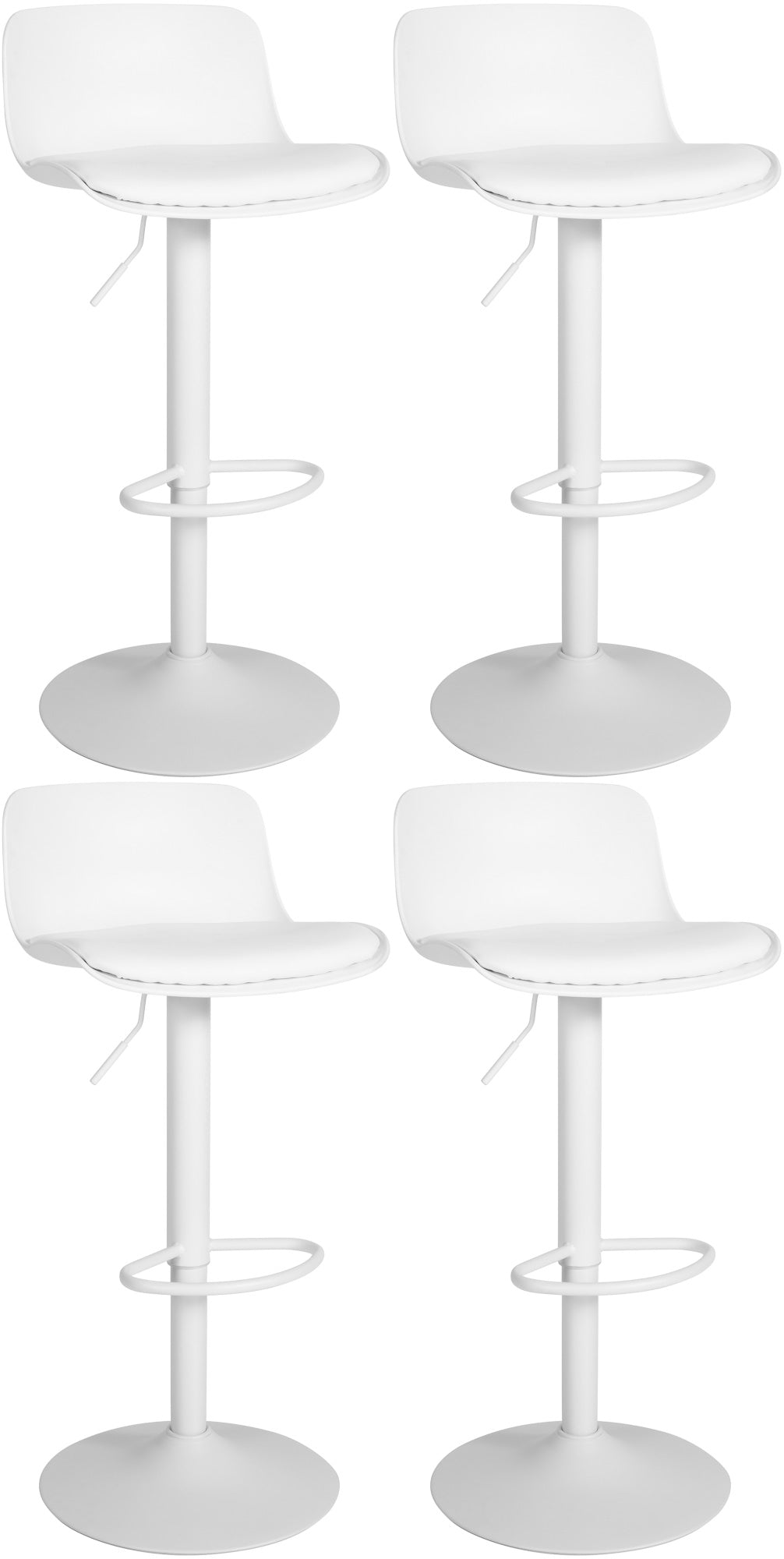 4er Set Barhocker Almada Kunstleder