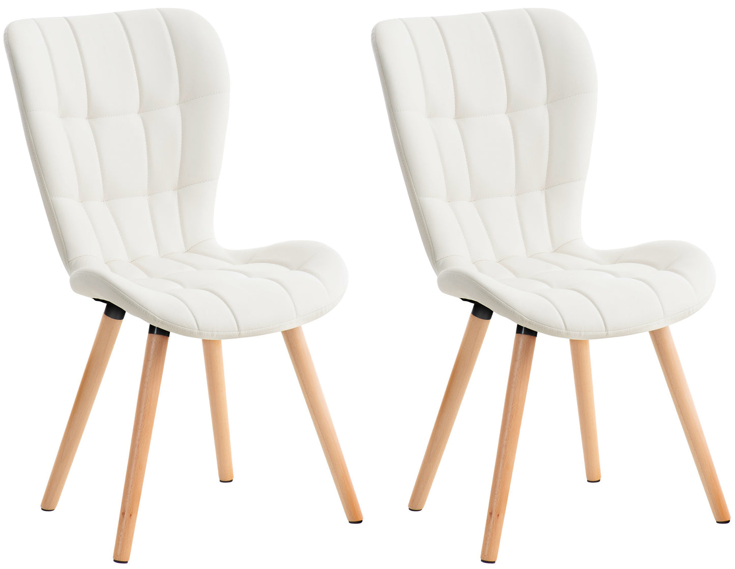 2er Set Esszimmerstuhl Elda