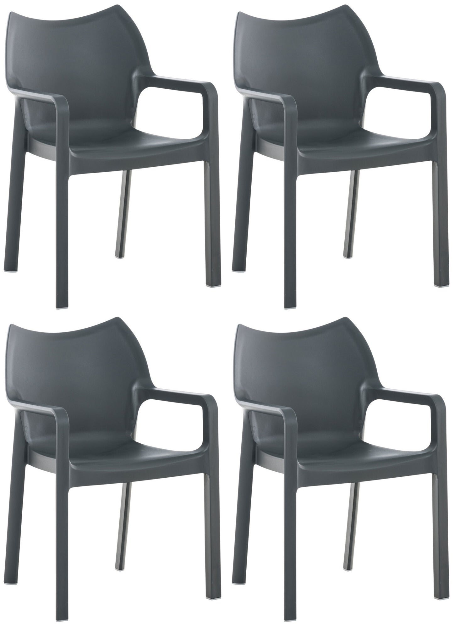 4er Set Stuhl Diva