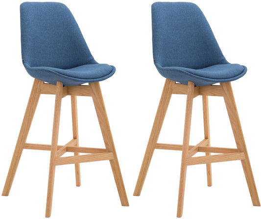 2er Set Barhocker Cannes Stoff
