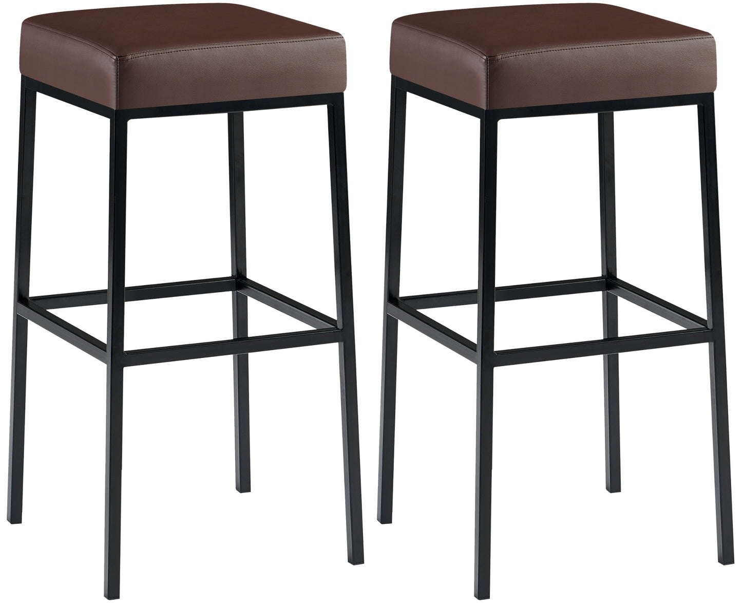2er Set Barhocker Montreal Kunstlederbezug