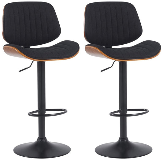 2er Set Barhocker Clawson Stoff