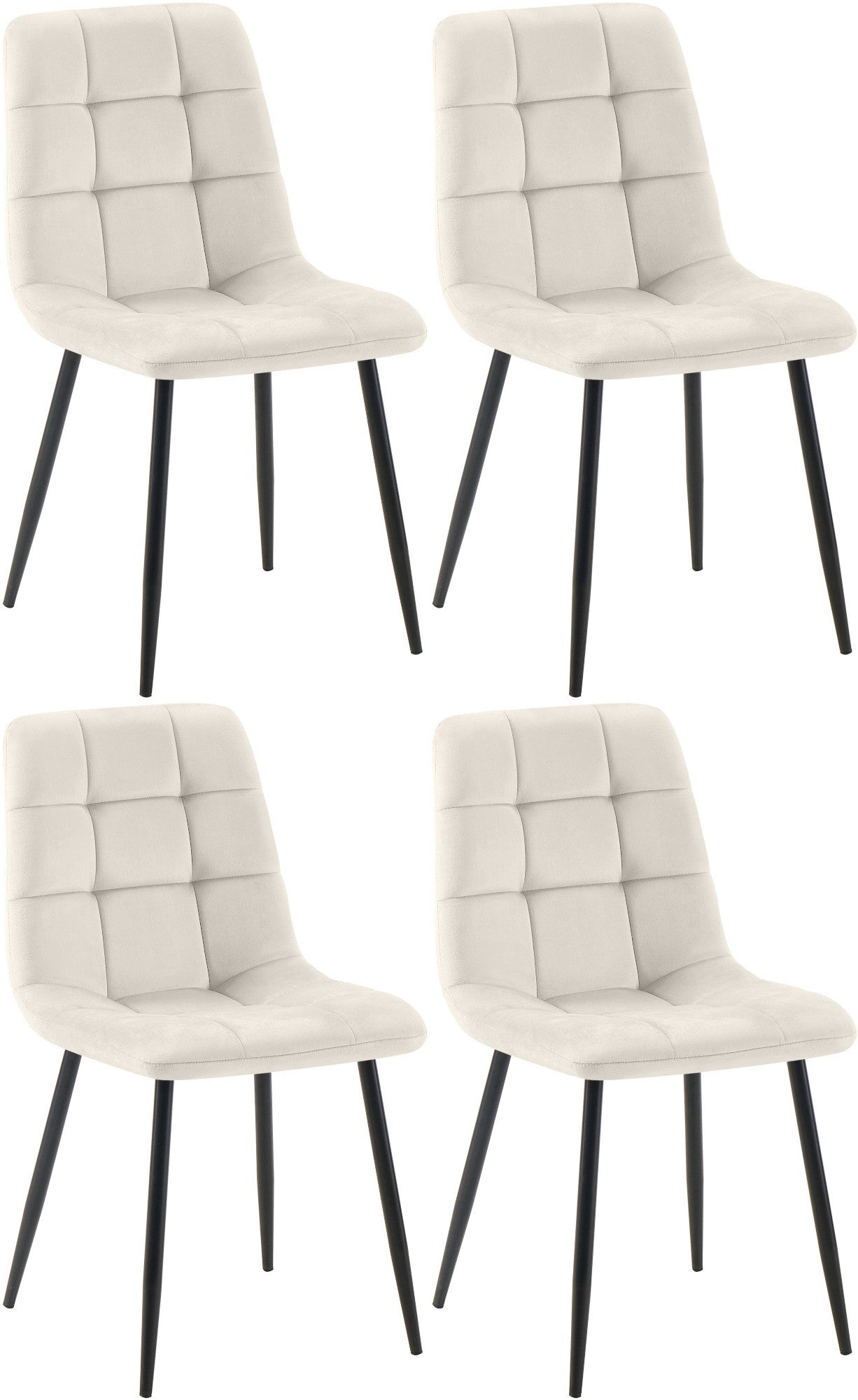 4er Set Esszimmerstuhl Tilde