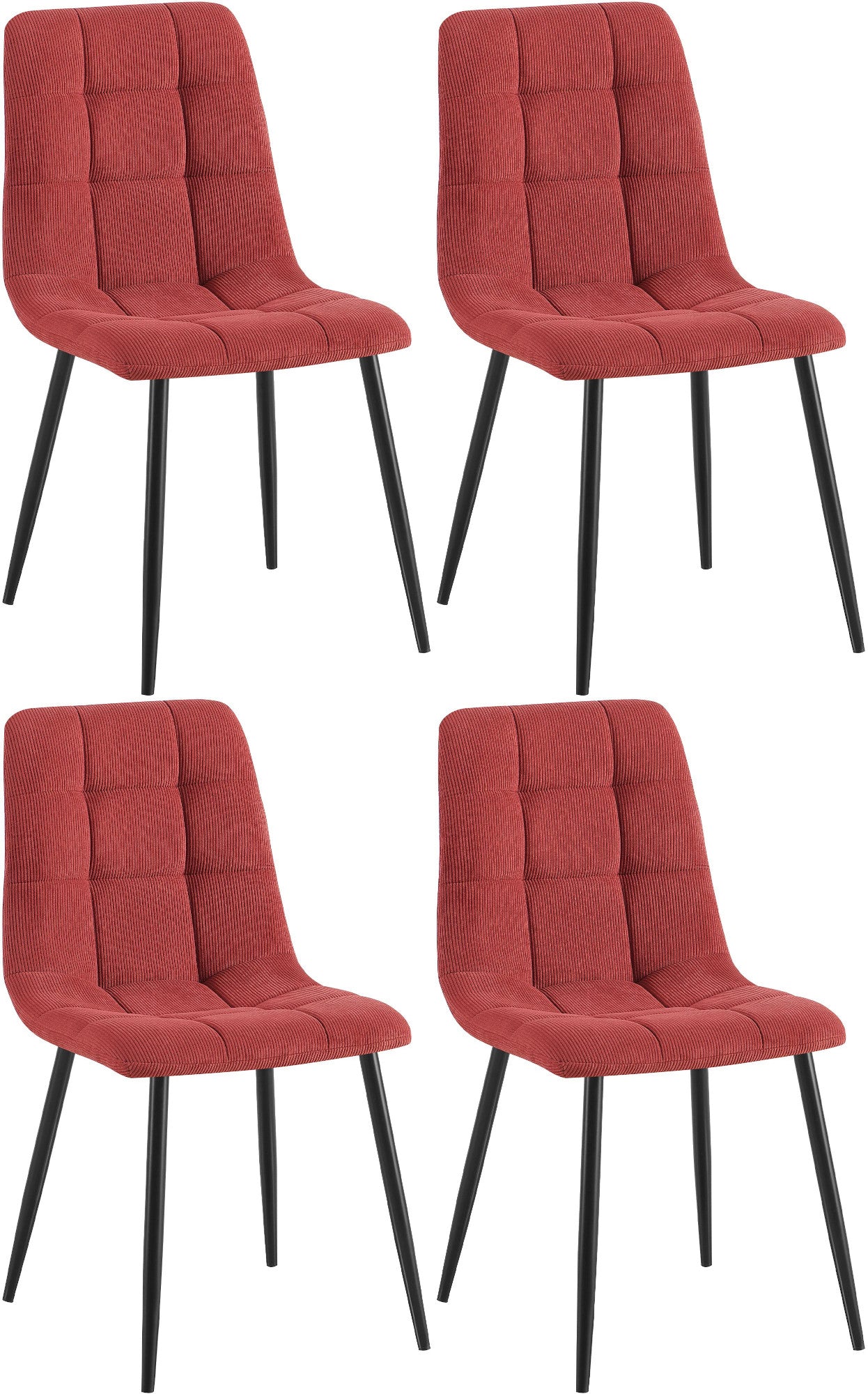 4er Set Esszimmerstuhl Tilde