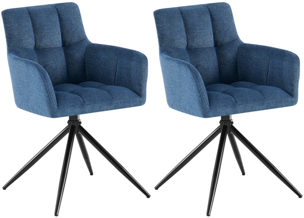 2er Set Esszimmerstuhl Jonah Stoff