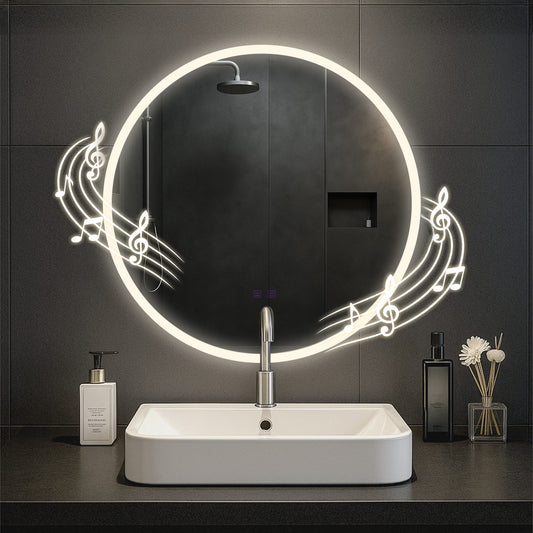 Badspiegel Laconia mit Bluetooth