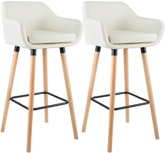 2er Set Barhocker Grant Kunstleder