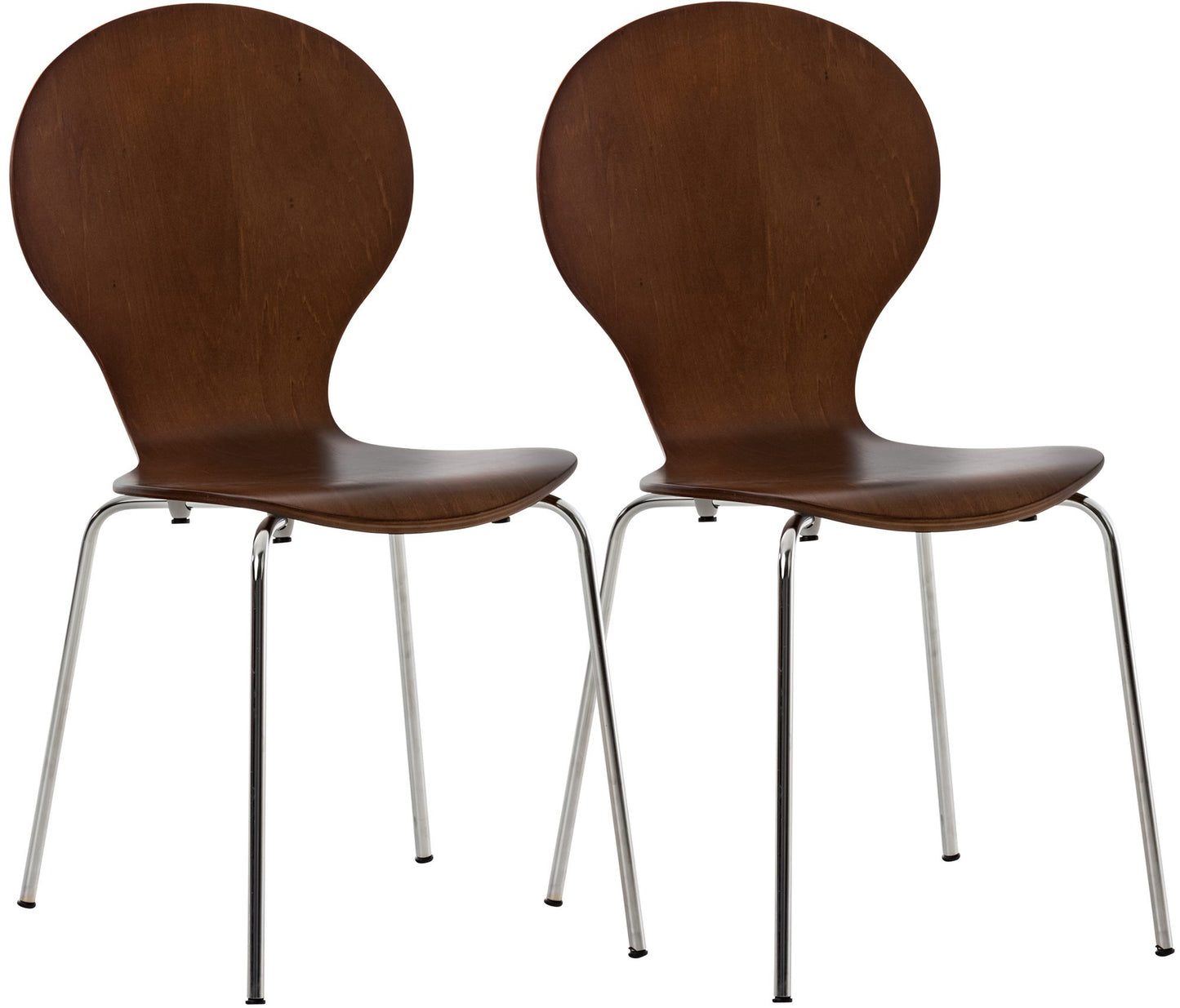 2x Stapelstuhl DIEGO ergonomisch