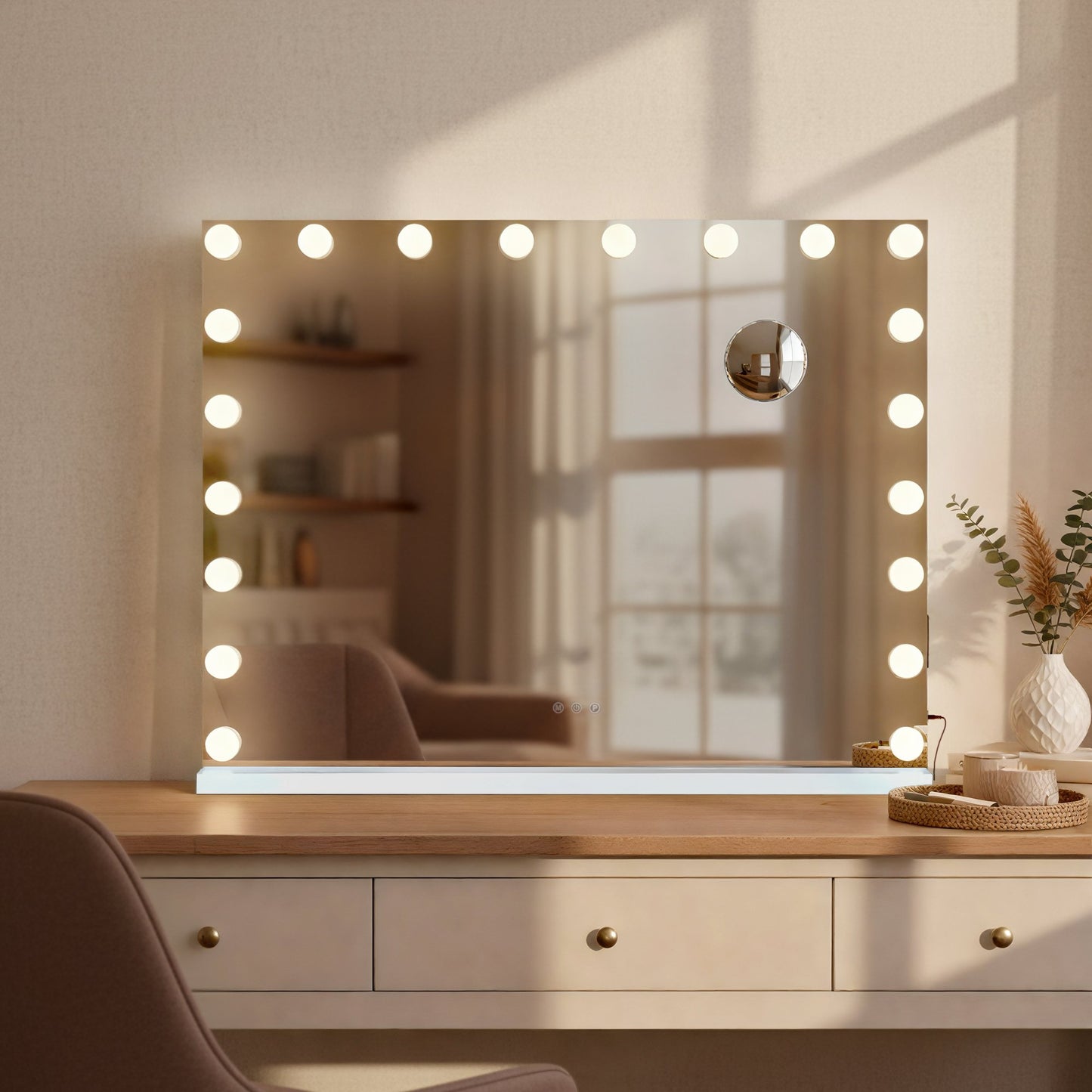 Schminkspiegel Norlina mit Bluetooth