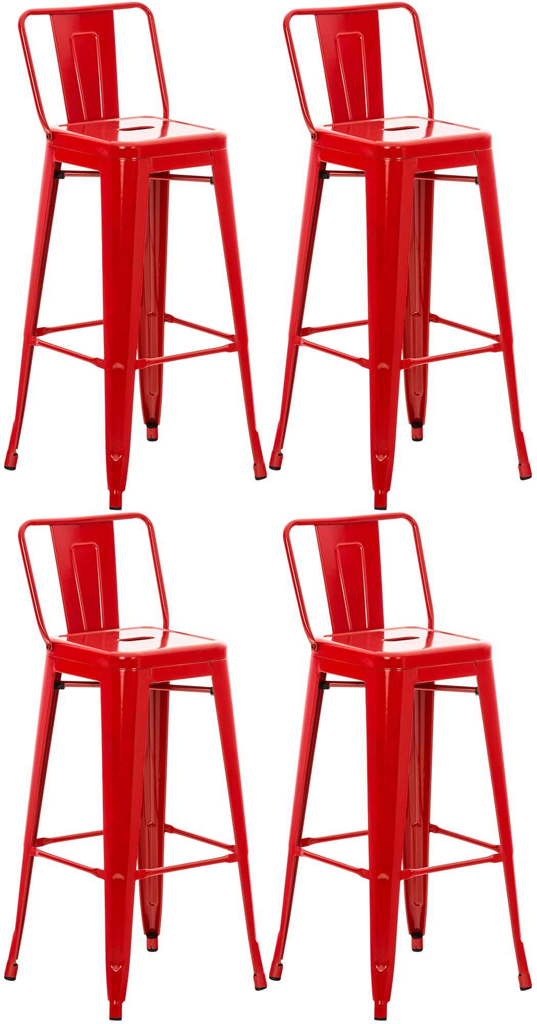 4er Set Barhocker Mason