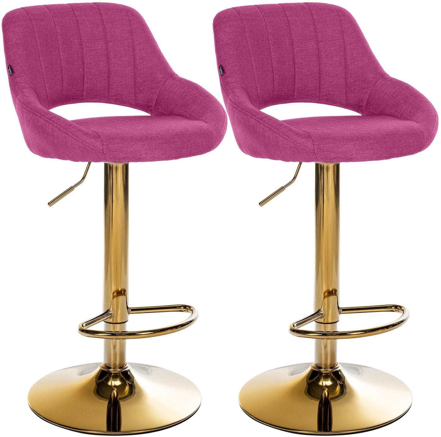 2er Set Barhocker Milet Stoff