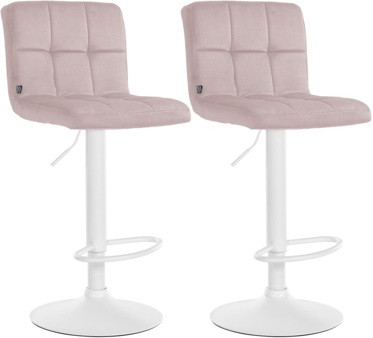 2er Set Barhocker Peru Samt