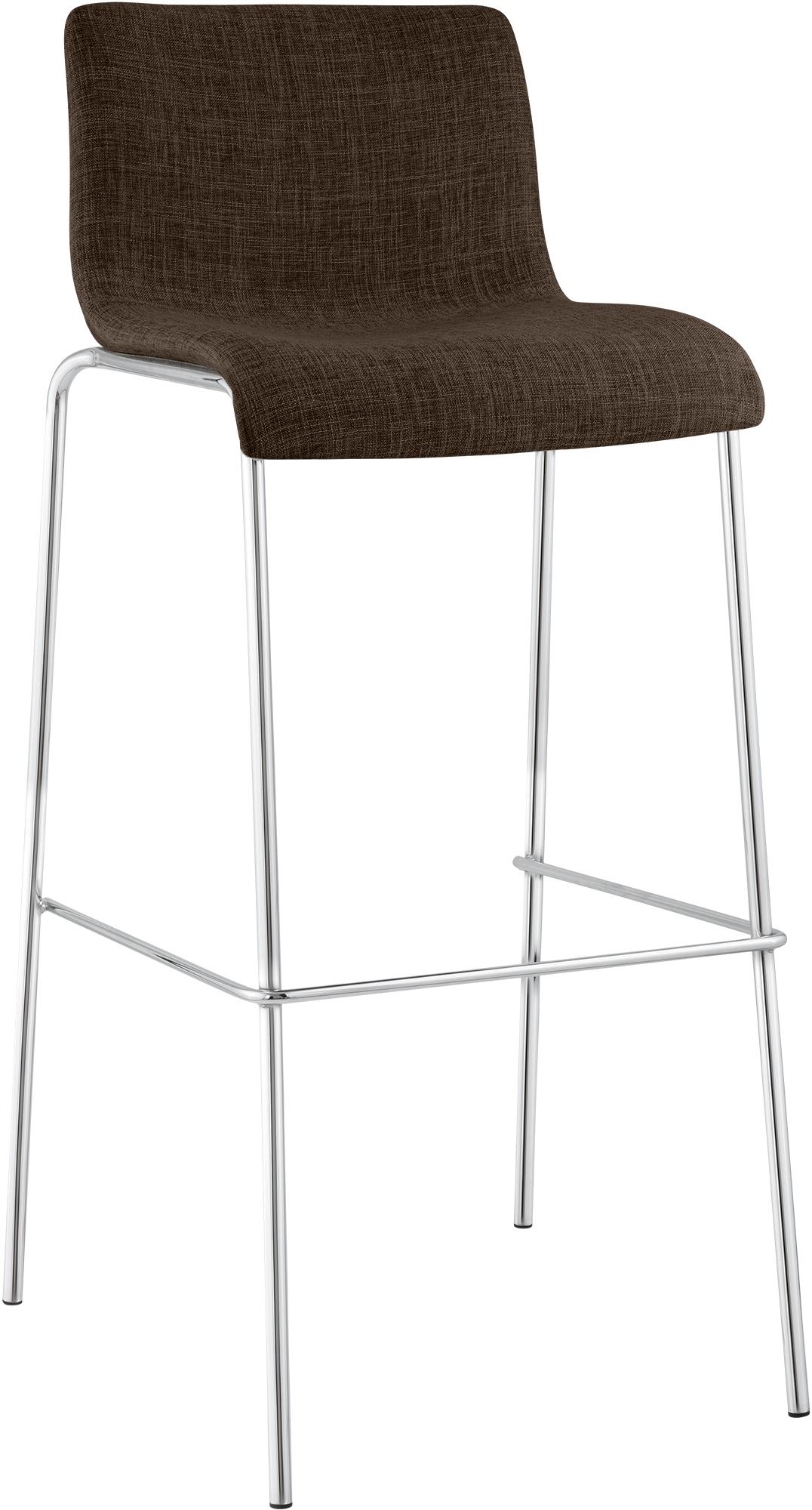 Barhocker Hover Stoff Vierfußgestell