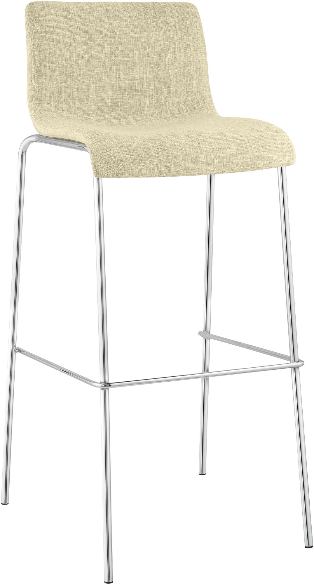 Barhocker Hover Stoff Vierfußgestell